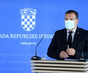 02.06.2021., Zagreb - Izjava ministra Vilija Berosa nakon sjednice vlade. 
Photo: Marko Lukunic/PIXSELL