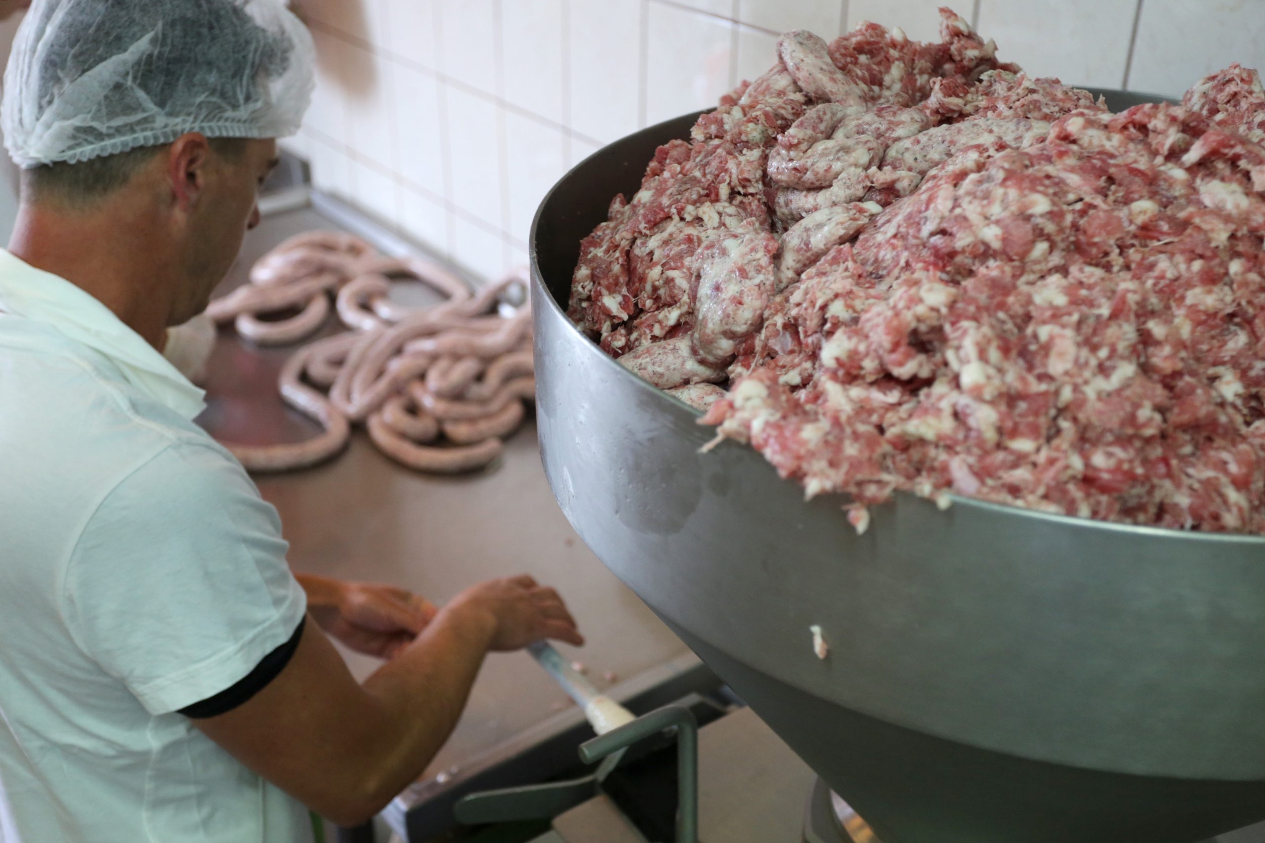 21.05.2018., Bregi - Dalibor Buretic, vlasnik tvrtke Buretic koja se bavi preradom mesa i mesnih proizvoda.
Photo: Nel Pavletic/PIXSELL
