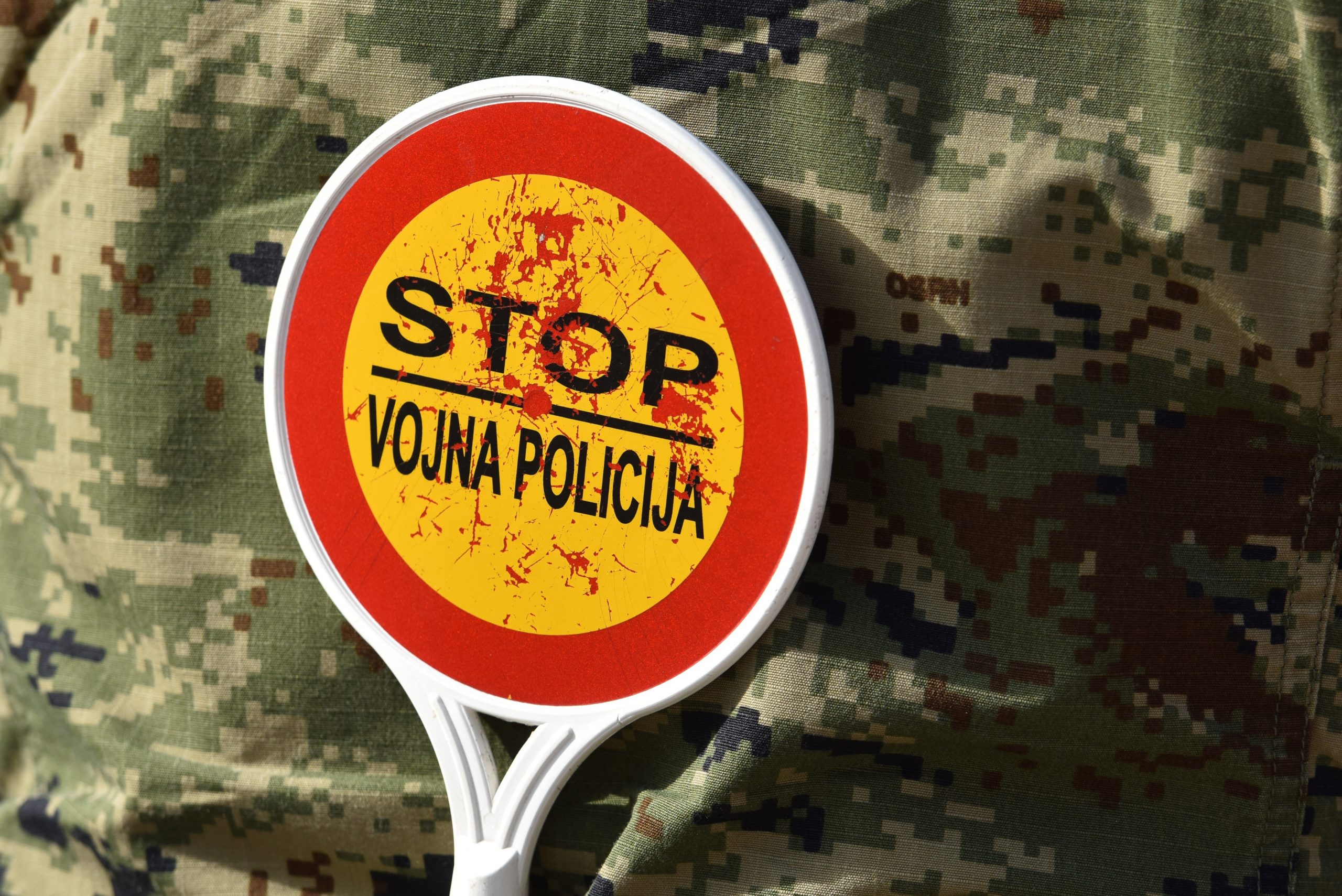 29.04.2019., Sibenik - Stop vojna policija.

Photo: Hrvoje Jelavic/PIXSELL