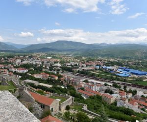 30.05.2020., Knin - Pogled sa tvrdjave na grad Knin.
Photo: Hrvoje Jelavic/PIXSELL