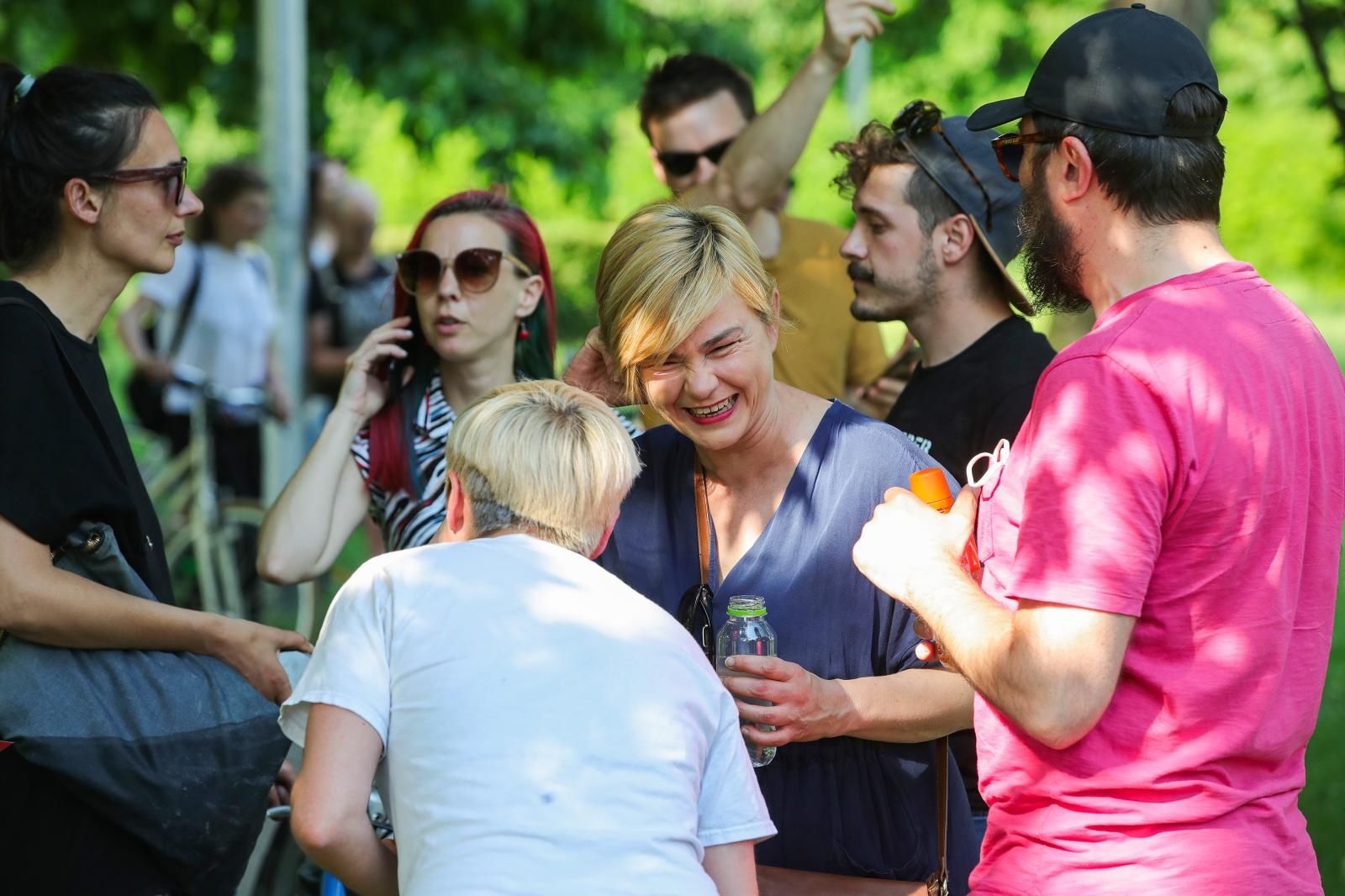 05.06.2021., Zagreb - Povodom Mjeseca Ponosa 2021 odrzao se Pride Ride 2021. Sandra Bencic. 
Photo: Sanjin Strukic/PIXSELL