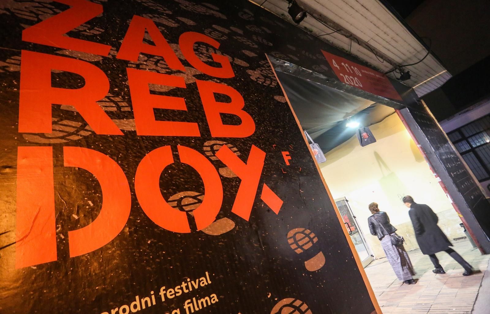 04.10.2020., Zagreb - U Studentskom centru otvoren je 16. festival dokumentarnog filma ZagrebDox. Photo: Marin Tironi/PIXSELL