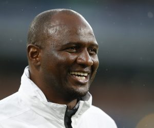 July 30, 2019, Burnley, United Kingdom: Patrick Vieira manager of Nice during the Pre Season Friendly match at Turf Moor, Burnley. Picture date: 30th July 2019. Picture credit should read: Andrew Yates/Sportimage(Credit Image: © Andrew Yates/CSM via ZUMA Wire) (Cal Sport Media via AP Images)