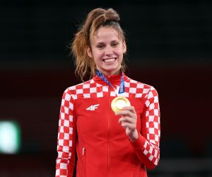 TOKIO2020: Matea Jelić olimpijska pobjednica - dodjela medalja