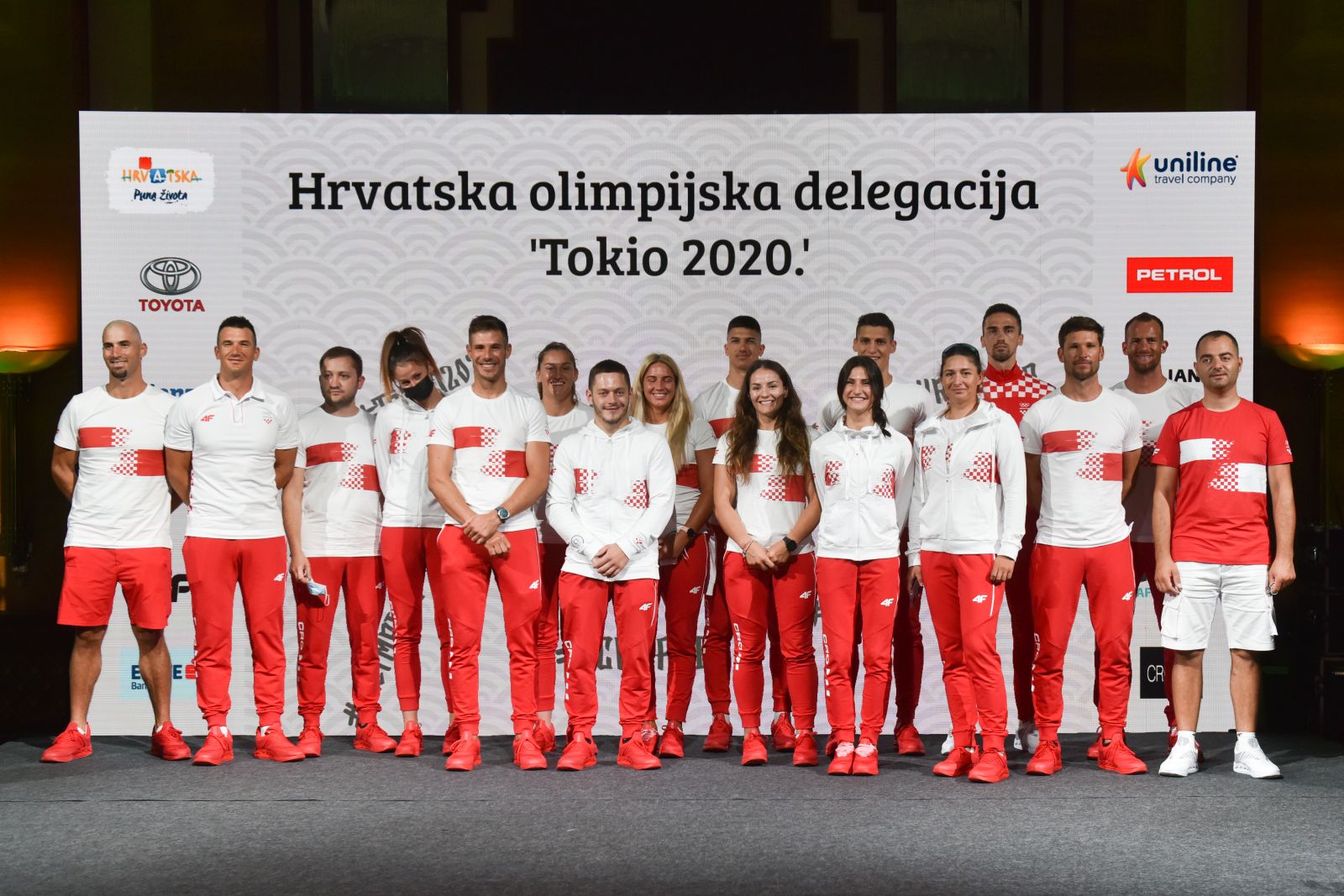 12.07.2021., Zagreb - Odlazak olimpijaca u Tokio. 

Photo: Sasa ZinajaNFoto