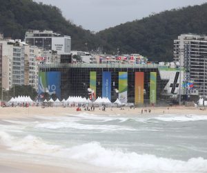03.08.2016., Rio de Janeiro, Brazil - Olimpijske igre Rio 2016. Olympic Beach Volleyball Arena na plazi Copacabana.
Photo: Igor Kralj/PIXSELL