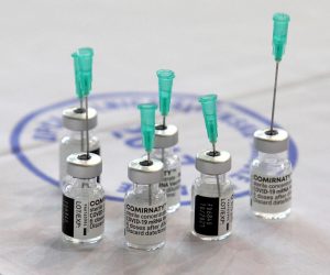 30.06.2021., Sibenik - U Sibeniku nastavljeno je cjepljenje i docjepljivanje. Na raspolaganju gradjanima je oko tisucu doza cjepiva.
Photo: Dusko Jaramaz/PIXSELL