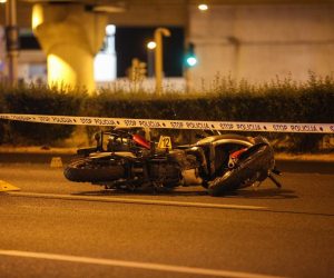 14.07.2021.-Zagreb, U Heinzelovoj ulici poginuo je motociklist
 Photo: Zeljko Hladika/Pixsell