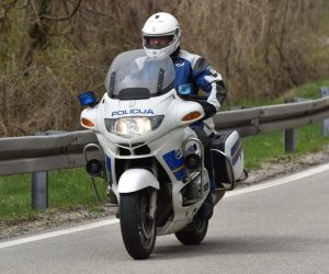 18.04.2018., Gracac - Policija na motorima. 
Photo: Hrvoje Jelavic/PIXSELL