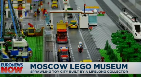 Minijaturni grad je glavna atrakcija muzeja LEGO kockica u Moskvi
