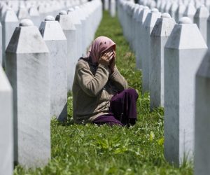 08.06.2021., Potocari, Bosna i Hercegovina - Uoci presude Ratku Mladicu u Potocarima okupile su se Majke Srebrenice gdje ce i pratiti presudu. Prvostupanjskom presudom Mladic je proglasen krivim za deset od 11 tocaka optuznice Tuzilastva u Hagu. Sudjenje pocinje u 15 sati. Muneveri Gabeljic u genocidu su ubijeni dva sina i suprug, nada se da ce Mladic ostati do kraja zivota u zatvoru.
Photo: Armin Durgut/PIXSELL