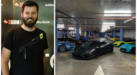 Mate Rimac objavio ekskluzivne fotke iz garaže: “Ovdje je jedno 100 milijuna eura u automobilima”