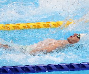 Tokio, 03.09.2021 - Hrvatski plivac Dino Sinovcic osvojio je broncanu medalju u utrci na 100 metara lednim stilom, kategorija S6, na Paraolimpijskim igrama Tokio 2020.
foto HINA/ Damir SENCAR/ ds
