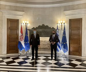 Atena, 17.09.2021. - Premijer Andrej Plenković sudjelovao je na sastanku na vrhu mediteranskih zemalja članica EU (EU MED).
foto HINA/ Vlada RH/ ml