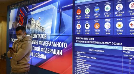 Konačni rezultati izbora: Jedinstvena Rusija dobila 49,8 posto glasova