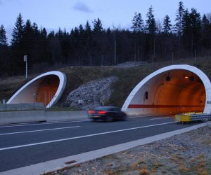 30.11.2009., Gorski kotar - Tunel Cardak na autocesti Rijeka-Zagreb. 
Photo: Goran Kovacic/PIXSELL