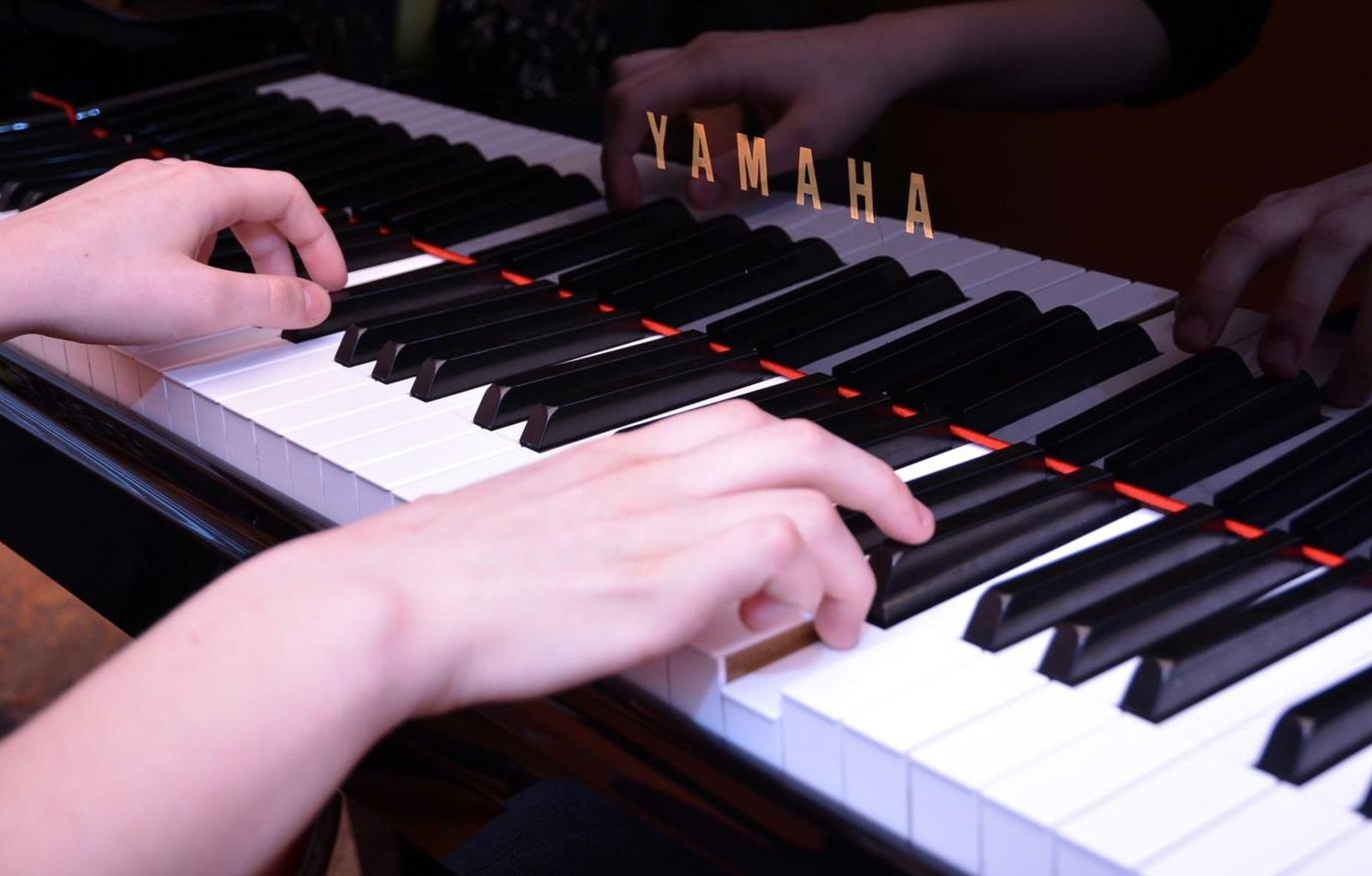 12.03.2015., Bjelovar - Ucenje sviranja klavira. 
Photo: Damir Spehar/PIXSELL