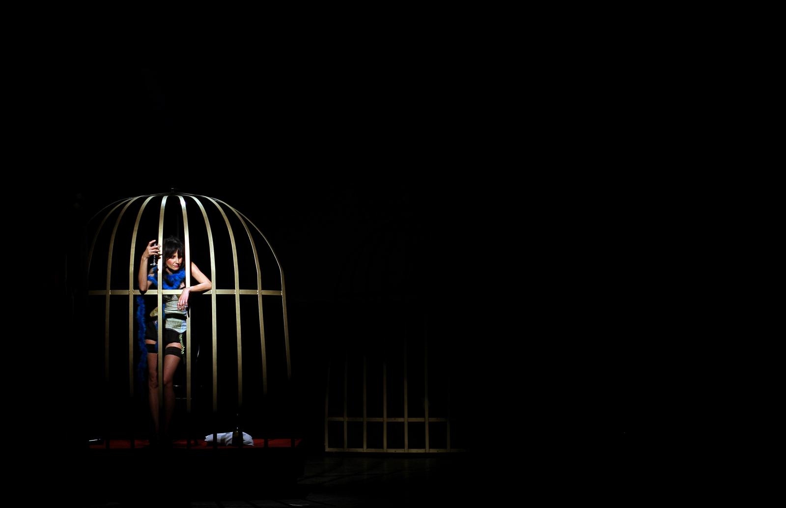 10.05.2012., Zagreb, teatar ITD - Premijera kazalisne predstave o prostituciji Lux in tenebris.
Photo: Igor Kralj/PIXSELL