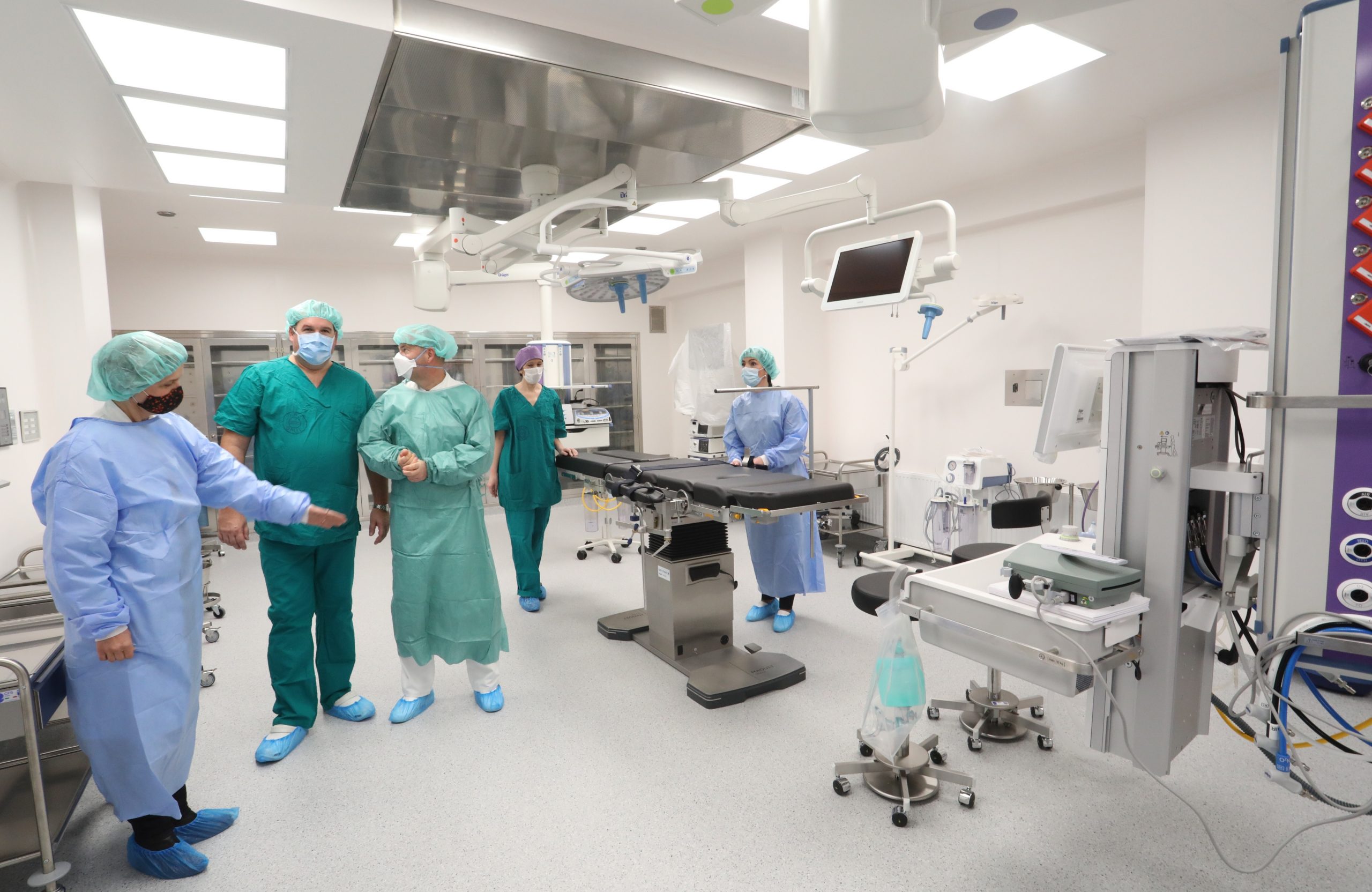 21.12.2020., Split - Nakon 45 godina, otvoren je prvi novi operacijski blok Zavoda za traumatologiju i ortopediju u KBC-u Split. Photo: Ivo Cagalj/PIXSELL