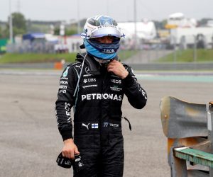 FILE PHOTO: Hungarian Grand Prix FILE PHOTO: Formula One F1 - Hungarian Grand Prix - Hungaroring, Budapest, Hungary - August 1, 2021 Mercedes' Valtteri Bottas after retiring from the race REUTERS/David W Cerny/File Photo DAVID W CERNY