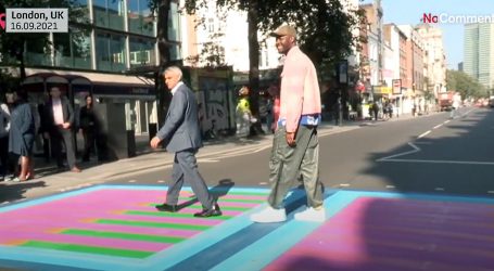 Londonski gradonačelnik Sadiq Khan otkrio više šarenih pješačkih prijelaza u središtu grada
