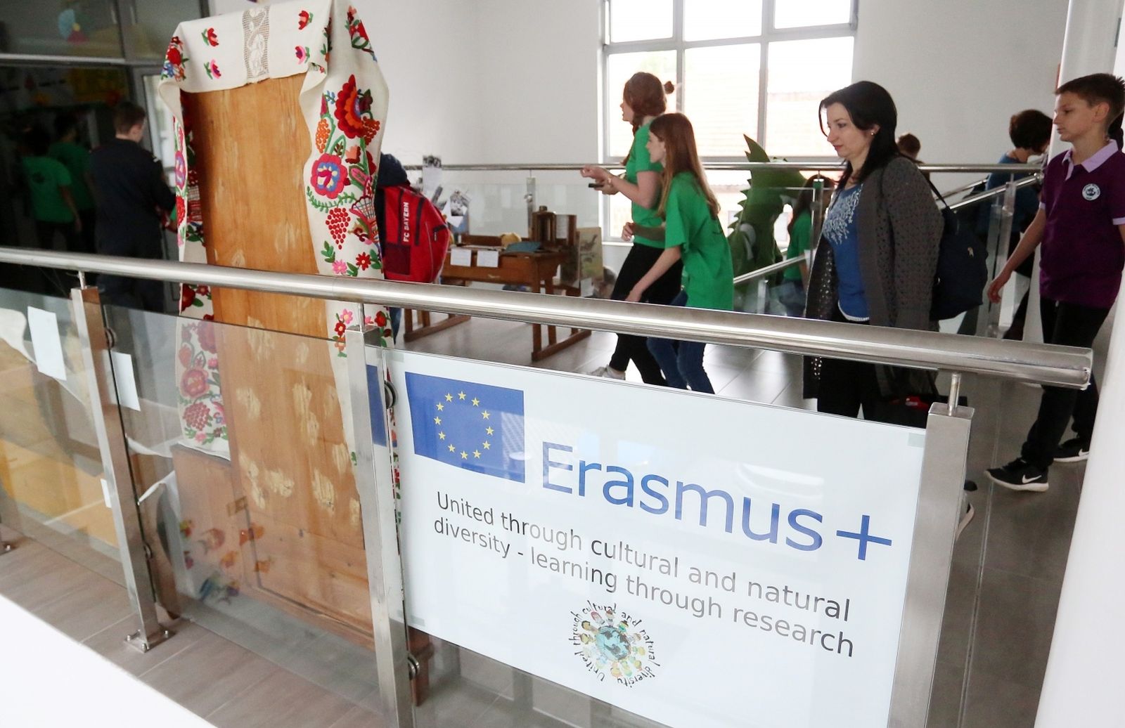 08.05.2017., Zagreb - Osnovnoskolci iz Poljske, Ceske i Slovacke posjetili su Osnovnu skolu Odra u sklopu projekta Erasmus plus.
Photo: Borna Filic/PIXSELL
