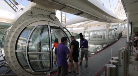Najveći Ferrisov kotač Ain Dubai otvoren uz vatromet i šou dronova