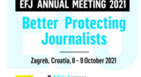 “Bolja zaštita novinara” slogan skupštine Europske federacije novinara predstojećeg vikenda u Zagrebu