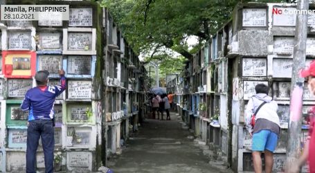 Tisuće Filipinaca već odalo počast precima jer će groblja biti zatvorena na blagdan Svih svetih