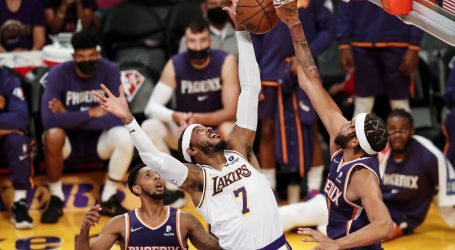 Prva pobjeda Lakersa, Carmelo Anthony deveti strijelac u povijesti NBA lige
