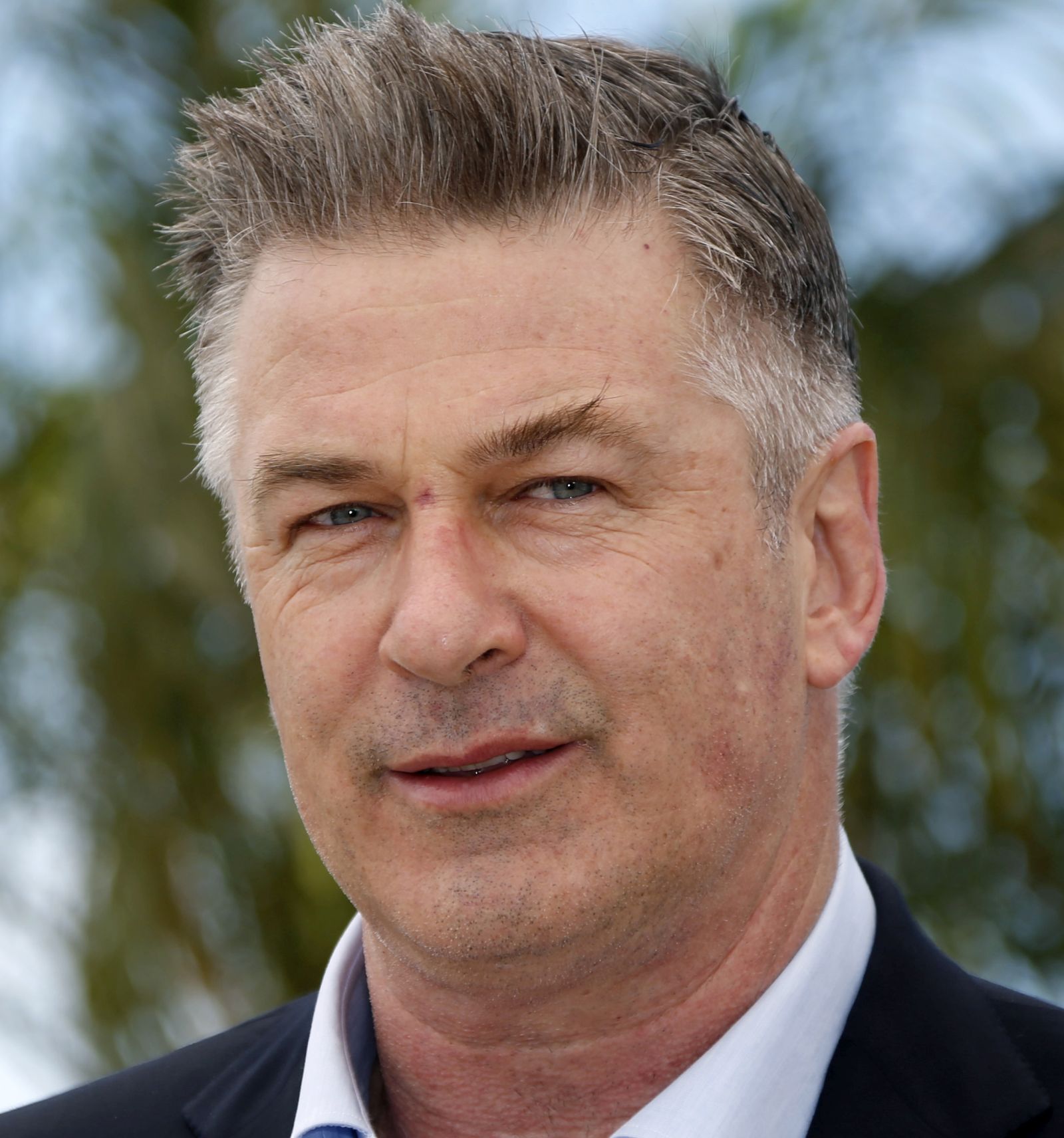 epa09538189 (FILE) - US actor Alec Baldwin poses during the photocall for 'Seduced and Abandoned' at the 66th annual Cannes Film Festival in Cannes, France, 21 May 2013 (reissued 22 October 2021). According to law enforcement officials in the US state of New Mexico, one person has died and another was wounded after a prop firearm discharged on the set of the film 'Rust'. The incident took place at Bonanza Creek Ranch in New Mexico. US actor Alec Baldwin plays the namesake role in the film, and was reporteldy handling the weapon when it discharged.  EPA/GUILLAUME HORCAJUELO
