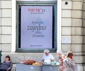 28.09.2021., Zagreb - Nakoni dva tjedna samopopisivanja danas je pocelo terensko popisivanje kao zavrsna faza Popisa stanovnistva 2021. godine.
Photo: Patrik Macek/PIXSELL