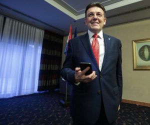 04.10.2021., Zagreb - Luka Burilovic vecinom glasova izabran je za predsjednika Hrvatske gospodarske komore.