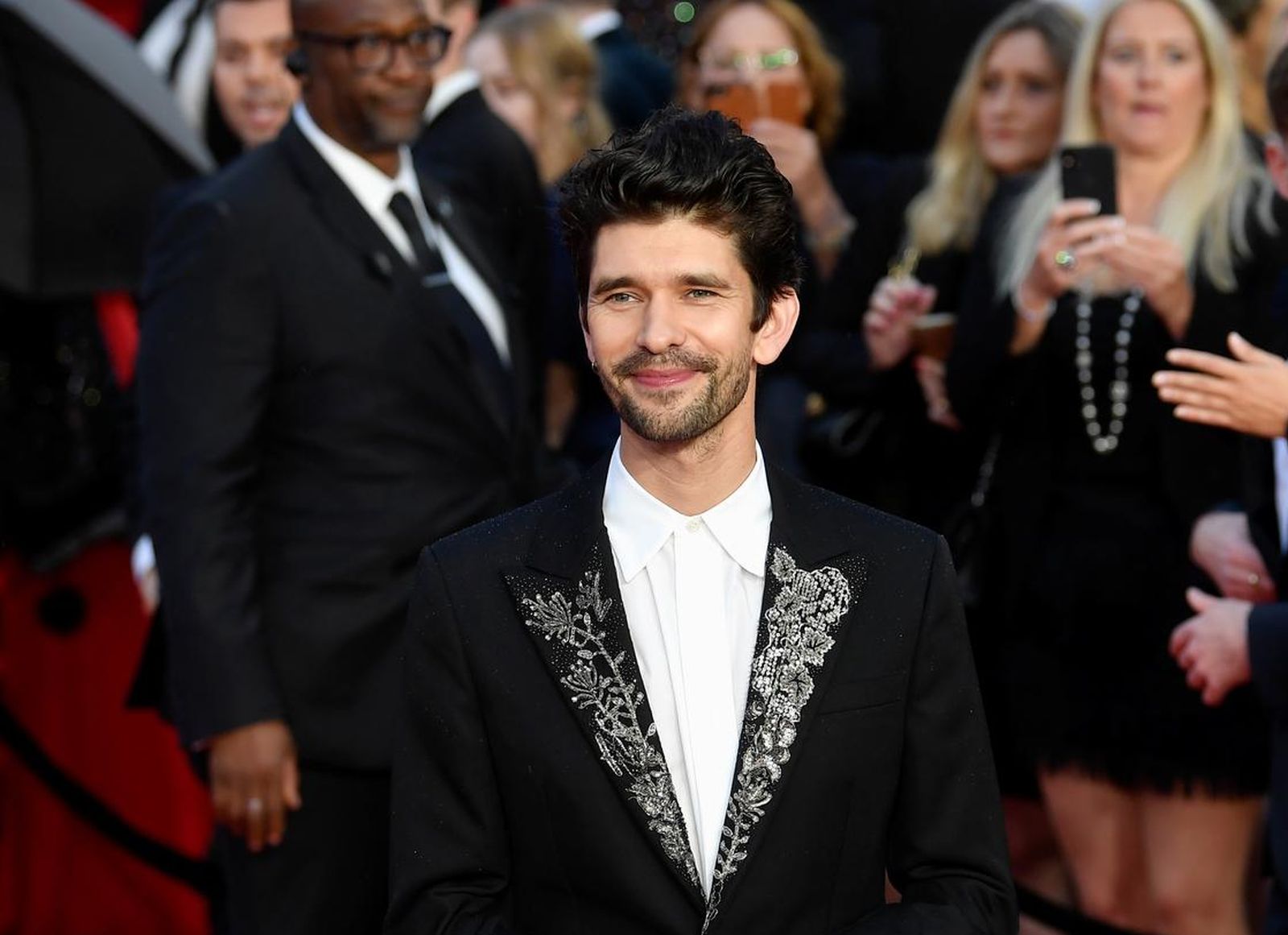 Cast member Ben Whishaw poses during the world premiere of the new James Bond film "No Time To Die" at the Royal Albert Hall in London, Britain, September 28, 2021. REUTERS/Toby Melville