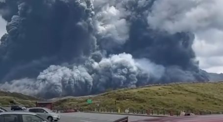 U Japanu eruptirao vulkan Aso, dim iz kratera uzdigao se 3,5 km