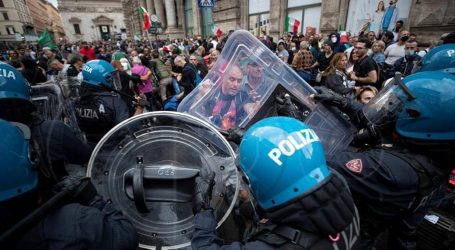 Rim: Uhićeni lideri ekstremno desne stranke nakon antivakserskih nereda