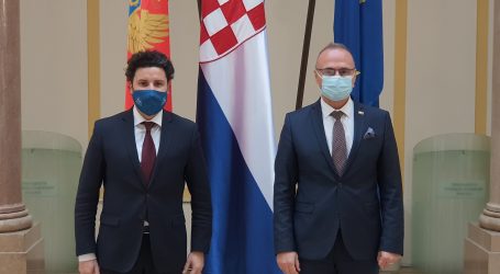 Grlić Radman primio u Zagrebu potpredsjednika crnogorske vlade