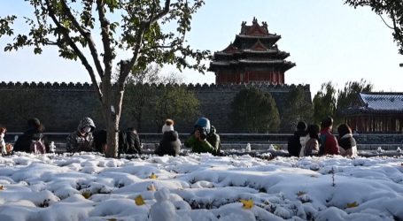 Prava najava za Zimske Olimpijske igre: Peking je prekrio prvi snijeg