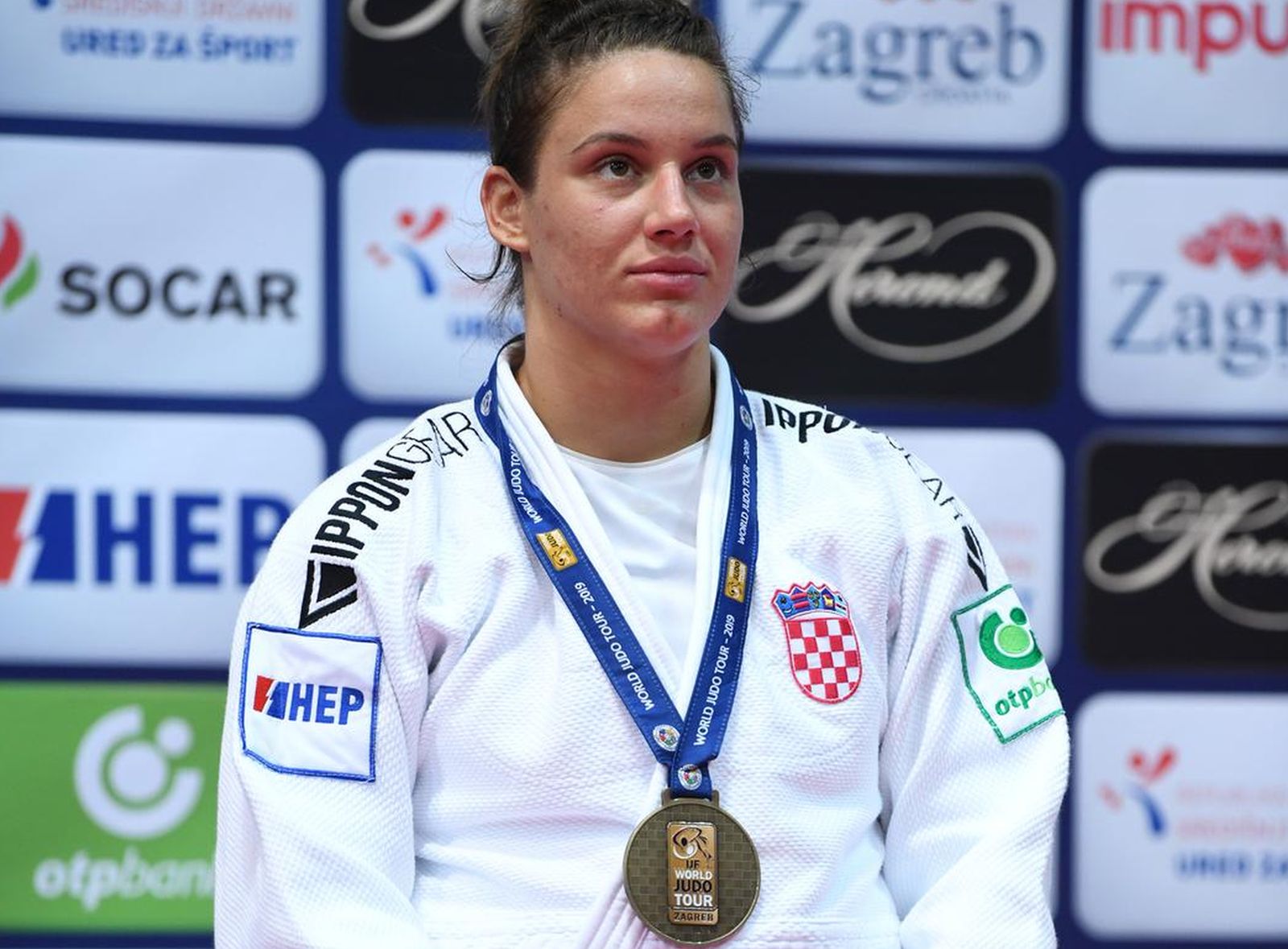 28.07.2019. Zagreb - U Domu sportova odrzava se IJF Judo Grand Prix Zagreb 2019. Prodan Karla  Photo: Josip Regovic/PIXSELL