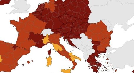 Hrvatska tamnocrvena na novoj koronakarti, nema zemlje u zelenom području