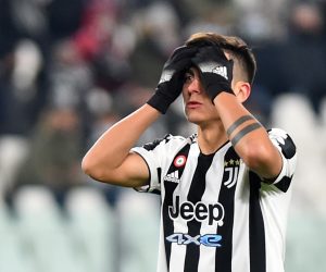 Soccer Football - Serie A - Juventus v Genoa - Allianz Stadium, Turin, Italy - December 5, 2021 Juventus' Paulo Dybala reacts REUTERS/Massimo Pinca