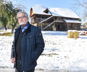 15.01.2021., Petrinja - Davor Salopek, arhitekt specijaliziran za stare drvene kuce. 

Photo: Sasa Zinaja/NFoto