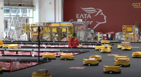Grčka poštanska služba koristi robotski sustav za razvrstavanje pošiljaka