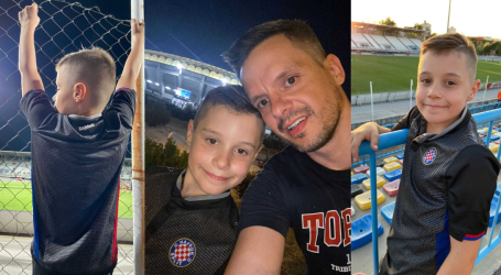 Tata i sin stižu iz Njemačke na Poljud – na utakmicu avionom, u Park zauvijek