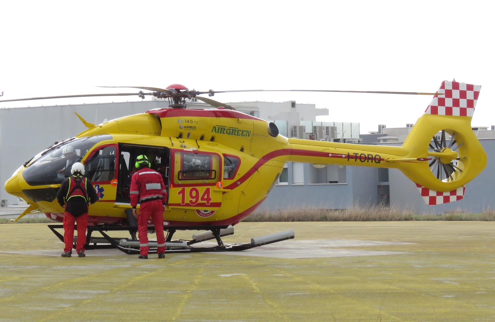 02.01.2016., Split- Helikopterska spasilacka sluzba na helidromu Firule.
Photo: Ivo Cagalj/PIXSELL