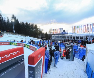 06.01.2021., Zagreb - Druga voznja muskog slaloma Audi FIS Svjetskog skijaskog kupa Snow Queen Trophy. Photo: Slavko Midzor/PIXSELL