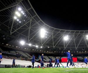 08.12.2021., London, Engleska - London Stadion, trening GNK Dinama uoci sutrasnje utakmice 6. kola skupine H Europske lige protiv FC West Ham Uniteda.