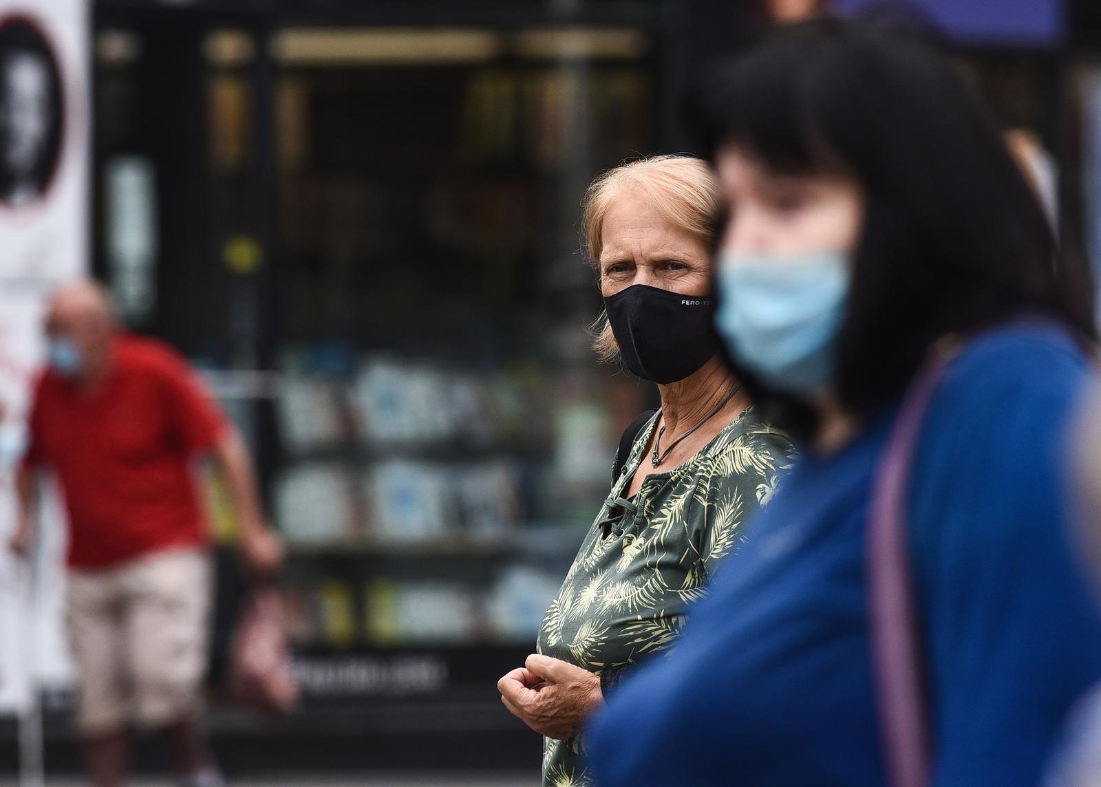 25.8.2021., Zagreb - Povecani broj zarazenih koronavirusom, gradjani s maskama na licu
Photo: Neva Zganec/PIXSELL