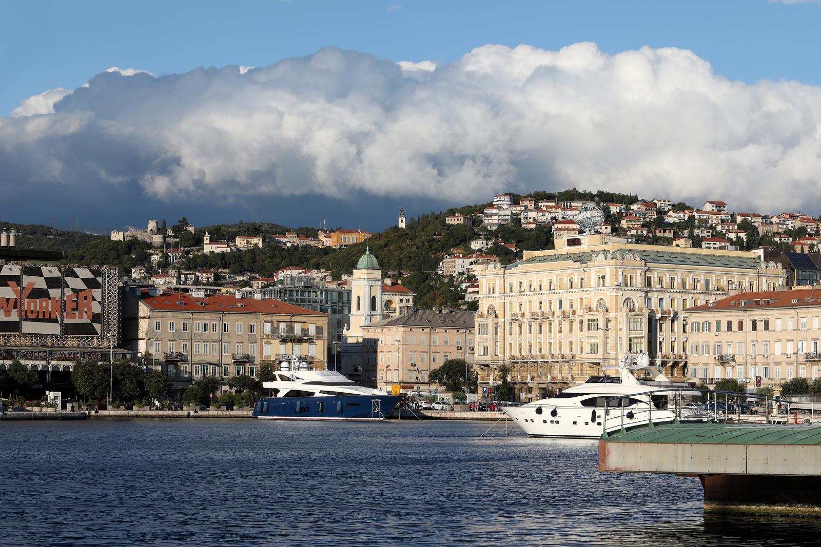 29.08.2021., Rijeka - Panorama grada. 
Photo: Goran Kovacic/PIXSELL