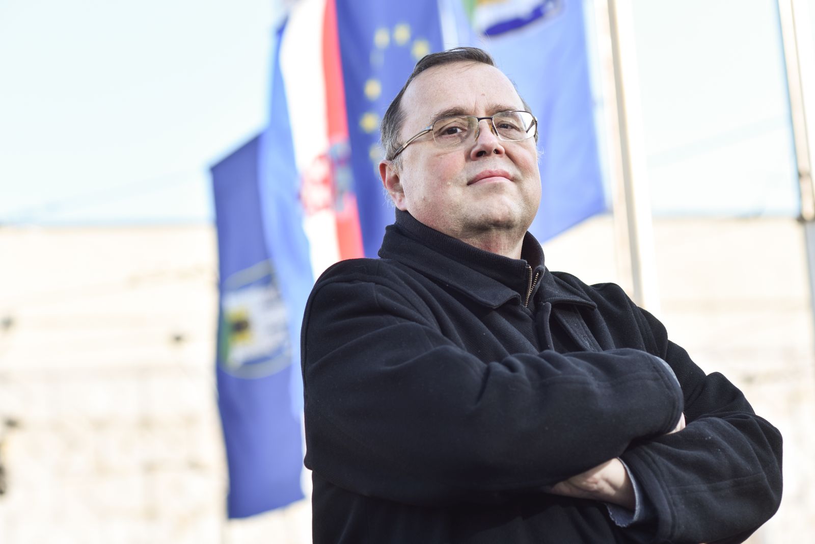 18.12.2021., Zagreb - Robert Baric, profesor na Fakultetu politickih znanosti i vojni analiticar. 

Photo Sasa ZinajaNFoto